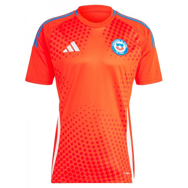 Chile home female jersey women's first soccer uniform ladies sportswear football tops sport shirt Euro 2024 cup